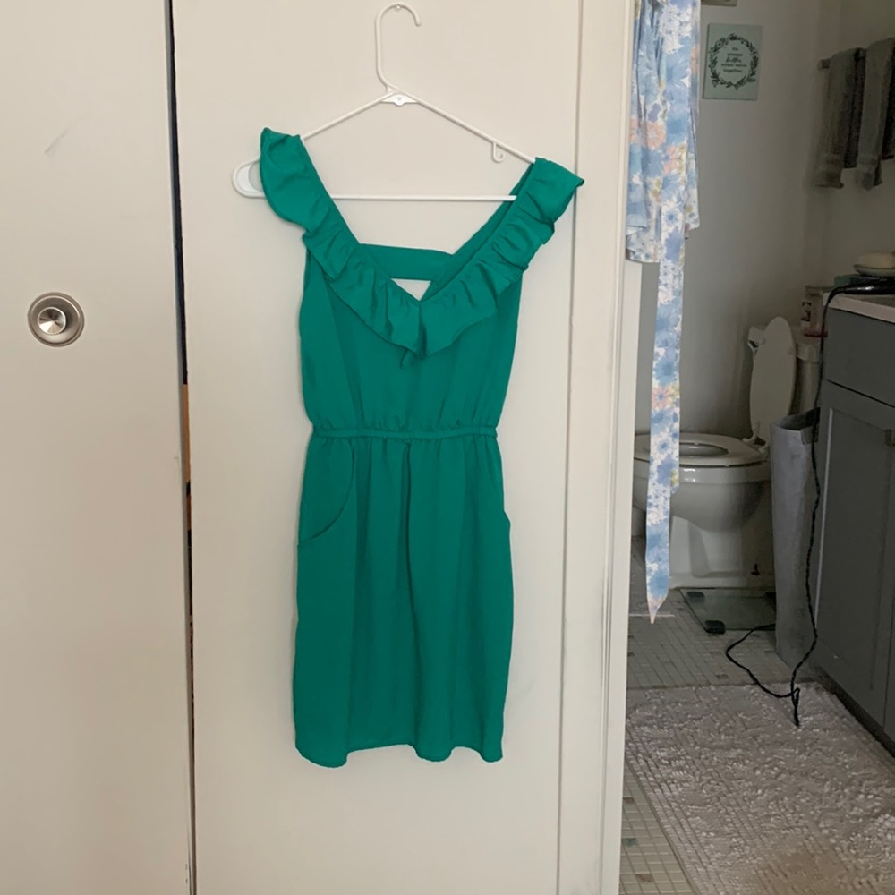 Green dress